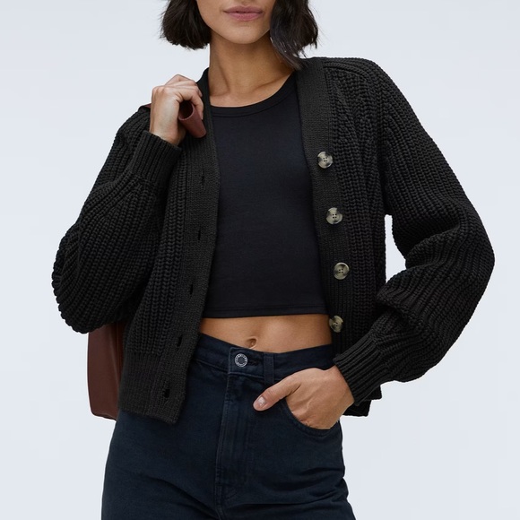 Everlane Sweaters Everlane Textured Cardigan Poshmark